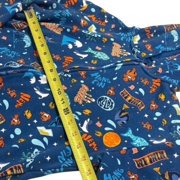 Disney Finding Nemo Zipup Hooded Jacket Novelty Comfort Leisure Outdoors L - Picture 7 of 8